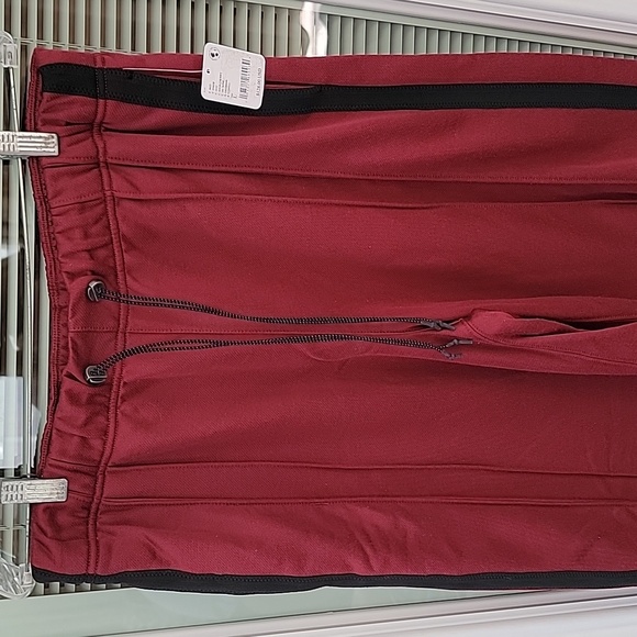 FP Movement Fineline Wide-Leg Track Pants Sz L Sour Cherry - Picture 4 of 15